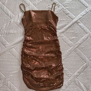 Sequin Urban outfitters Dress stretch. size Small.